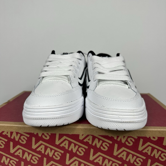 Vans Hylane Youth Skate Sneakers Size 3.5Y White and Black VN000D4PFCC - Picture 7 of 10